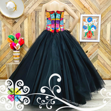Tehuana Embroider Quinceañera Dress - CUSTOM ORDER