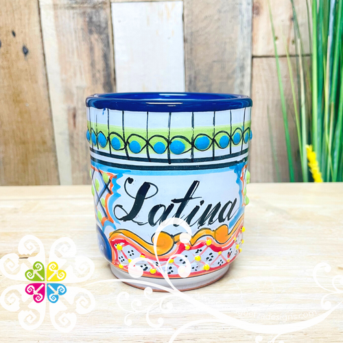 Latina Floral Bouquet - Talavera Mug