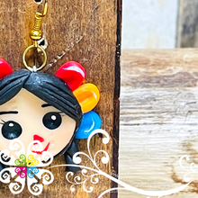 Multicolor Otomi Doll Earrings - Fondant Earrings