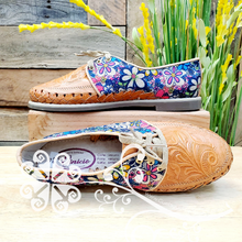 Daisy Mosaic - Loafers Artisan Leather Women Shoes