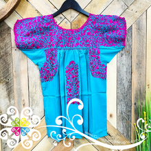 Small Solid Colors Blusa San Antonino Fina - Embroider Women Top