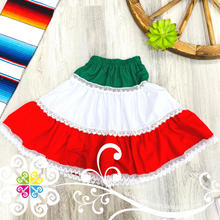 Tri Color Viva Mexico Girl Set - Children Dress