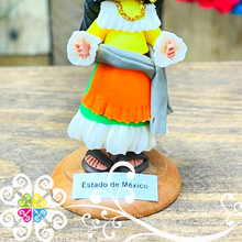15- Estado de Mexico Little Doll Figurine - Fondant Doll
