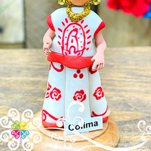 6- Colima Little Doll Figurine - Fondant Doll