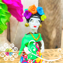 Frida Little Doll Figurine - Fondant Doll