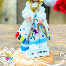 2- Baja California Little Doll Figurine - Fondant Doll