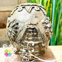 Small Azteca - Artisan Day of Dead Resin Head