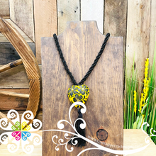 Black Multicolor Yoselin Heart Necklace - Artisan Necklace