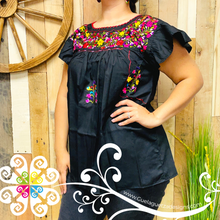 Medium Blusa San Antonino Tableada - Embroider Women Top