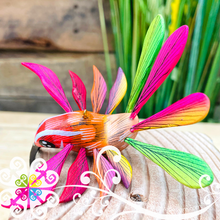 Small Hummingbird Alebrije- Handcarve Wood Decoration Figure