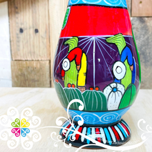 Hand Painted Vase - Guerrero Clay