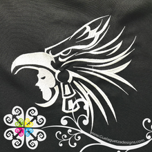 Eagle Warrior Men Embroider Apron - Mandil Loteria