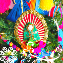 Virgencita Corn Husk Ornament- Christmas Ornaments