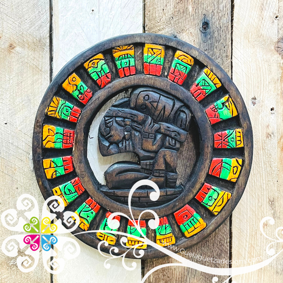 Small Hand Carve Mexican Calendars