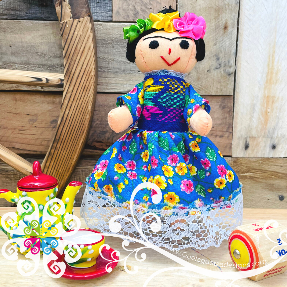 Mini Mexican Frida Doll - Sencilla
