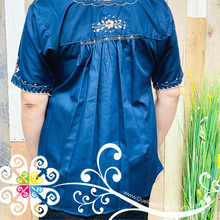 Medium Blusa San Antonino Sencilla - 3/4 Sleeve - Embroider Women Top