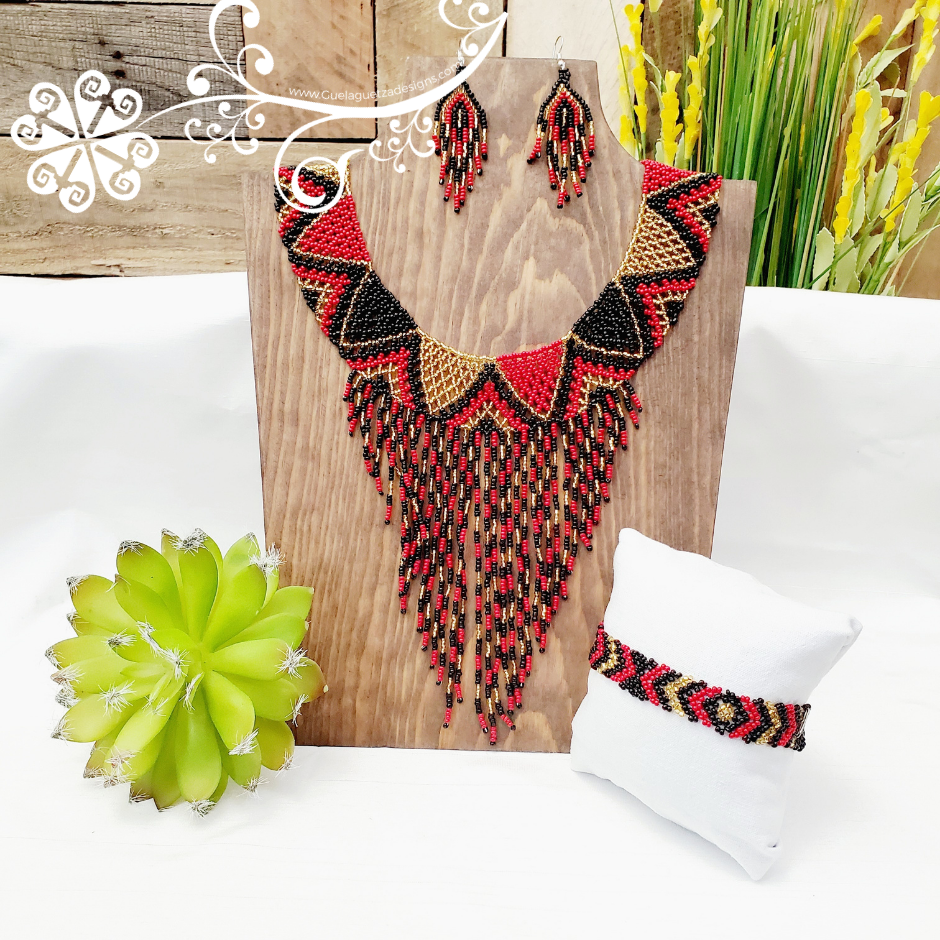 Beaded Cascade Set