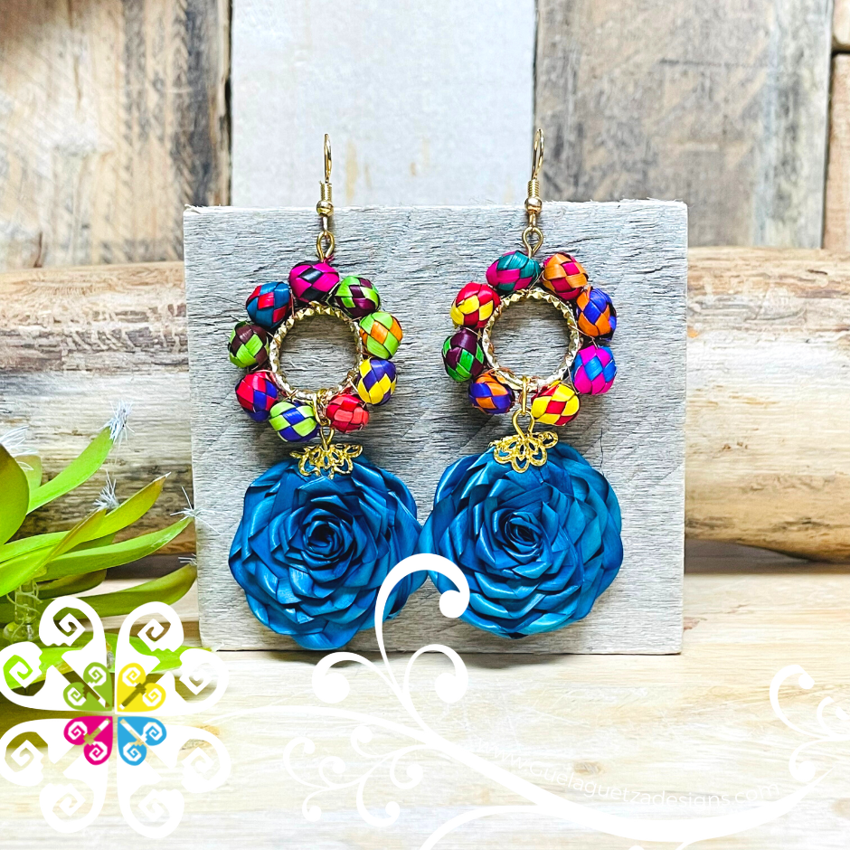 Shop Designer Paper Mache Ladies Earrings from Kashmir – Treasures of  Kashmir
