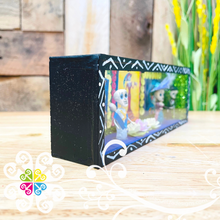 Black Mini Box Long Mexican Decor - Cajita Decorativa Barro Cocido