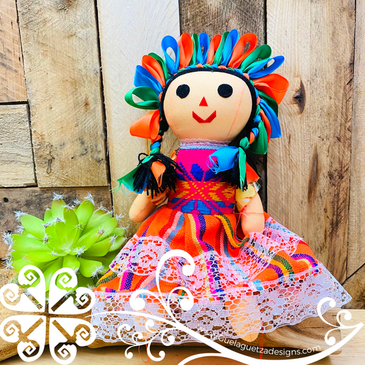 Medium Mexican Otomi Doll - Sencilla