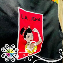 La Jefa Embroider Apron - Mandil Loteria