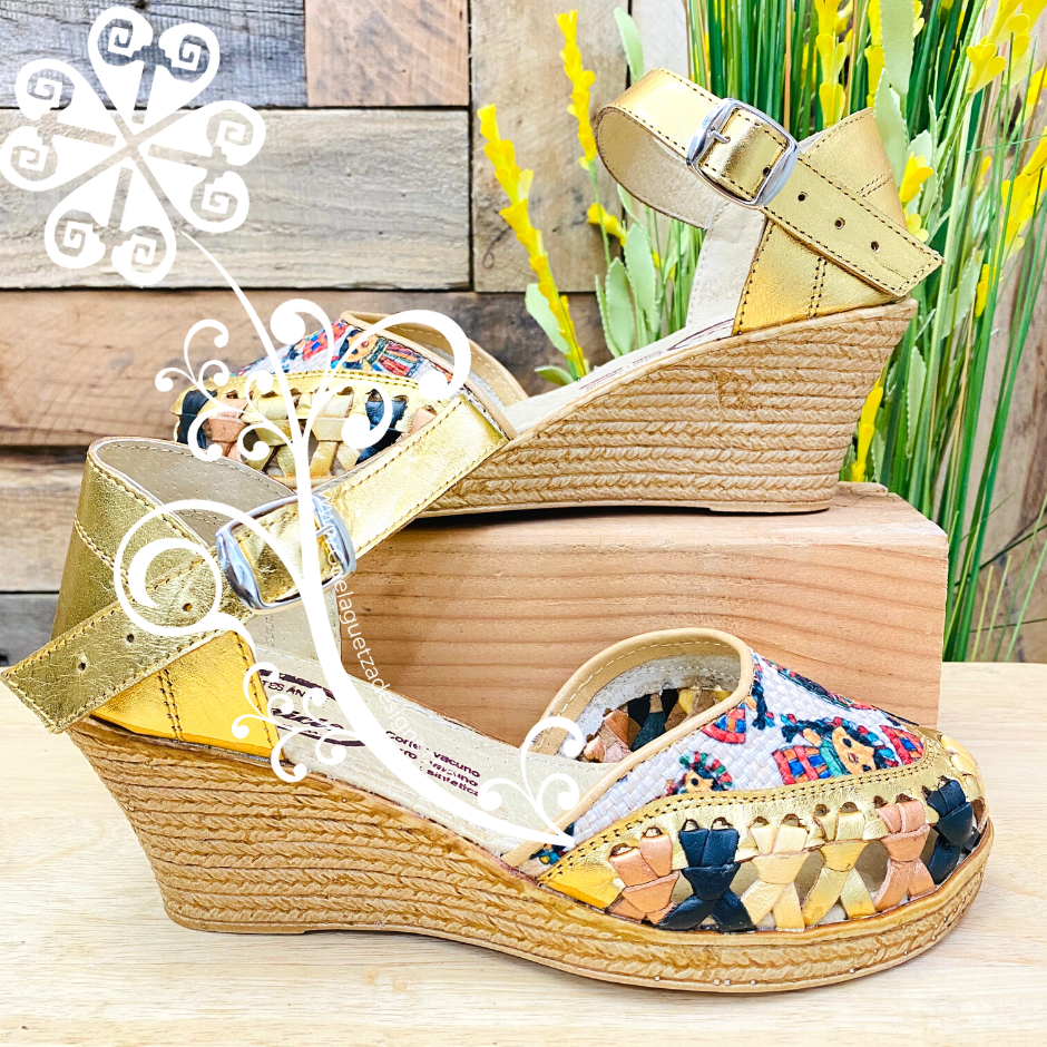 Buckle Wedges Women Shoes - Otomi Doll