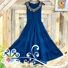 La Doña Long Dress - Embroider Women Dress