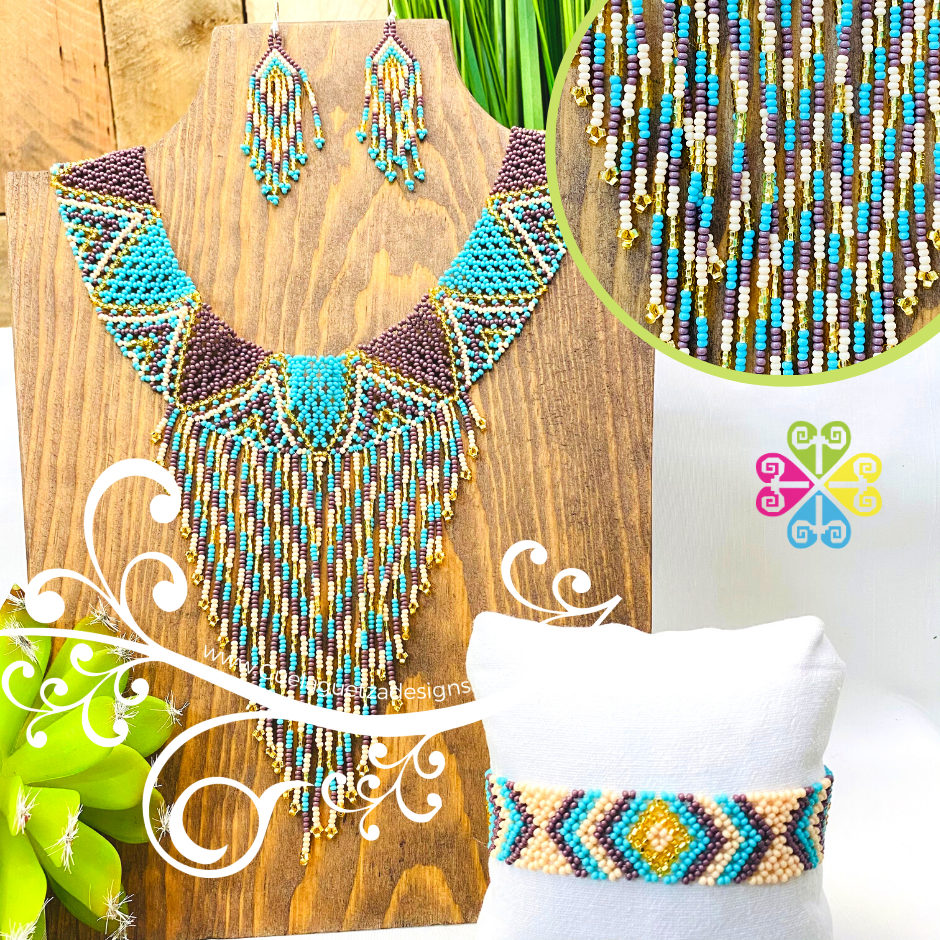 Beaded Cascade Set