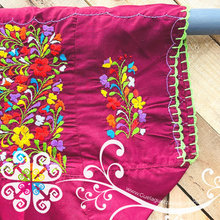 Medium Blusa San Antonino Sencilla - Short Sleeve - Embroider Women Top