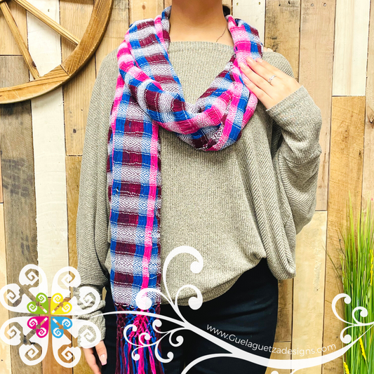 Telar Fringe Scarf - Artisan Telar Shawl