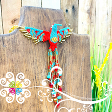 Hummingbird Necklace - Beaded Necklace