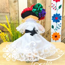 Veracruz Dress Mexican Otomi Doll - Fina