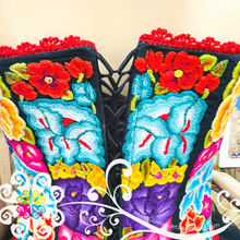 Tehuana Embroider Quinceañera Dress - CUSTOM ORDER