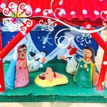 Extra Mini Portalito Ornament Navideno - Nativity Set