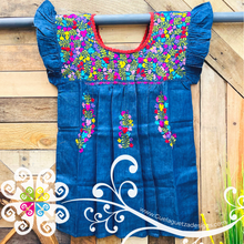 Small Blusa San Antonino Tableada - Embroider Women Top