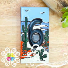 Desert Mexican House Numbers - Tiles Numbers