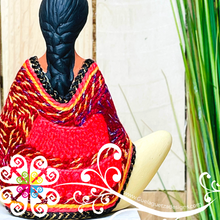 Seated Gladys Michoacana Doll - Ceramic Statue
