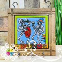 Compadres Key Holder - Day of the Dead Wall Art