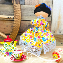 Small Mexican Frida Doll - Sencilla