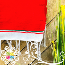 Tricolor Calendar Design - Sarape Men Poncho