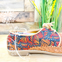 Monarca Butterflies - Loafers Artisan Leather Women Shoes