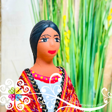 Seated Gladys Michoacana Doll - Ceramic Statue