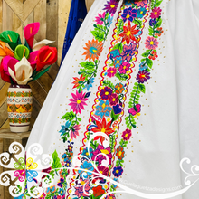 White Wedding Puebla Dress - CUSTOM ORDER