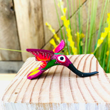 Mini Hummingbird Alebrije Handcarve Wood Decoration Figure