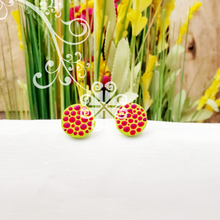 Circles - Hand Painted Studs