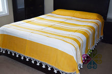 Full Size Earth - Pedal Loom Bed Cover