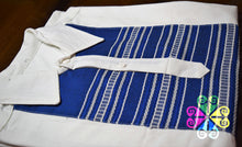 Long Sleeve Pedal Loom Shirt- Square Design