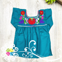 Children Tehuacan Top - Embroider Blouse