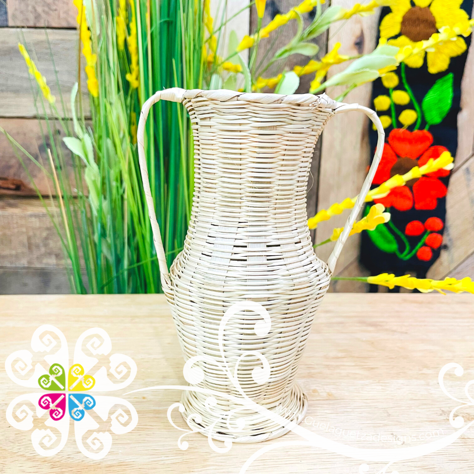 Florero Mimbre - Wicker Vase