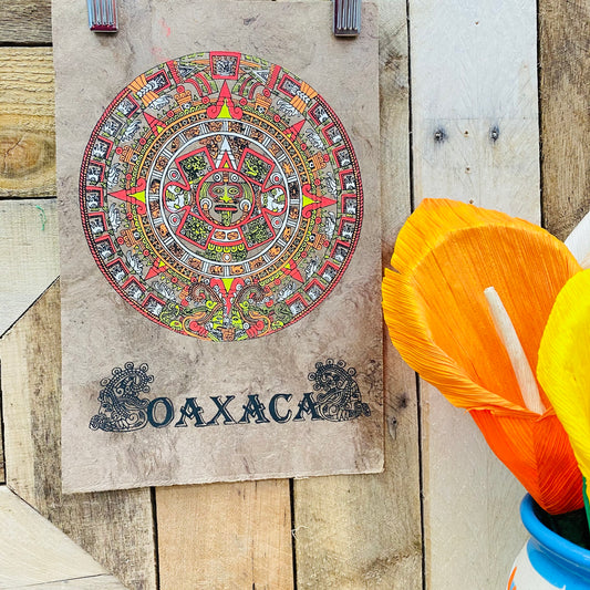 Small Calendar Designs - Amate Paintings